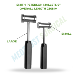 Mallet de Smith Peterson 9 pouces 230 mm, mallet chirurgical orthopédique, grandes et petites tailles - Product Image 2