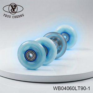 60mm PU Pet <b>Stroller</b> Wheel with ABEC-7 Bearing Custom Pet Cart Caster for Outdoor Travel - Product Image 6