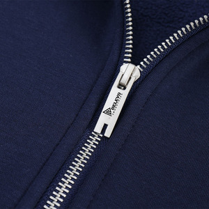 High Quality Designer Custom Hoodies Manufacturer Casual Cotton Embroidered Zip up Heavyweight Men's Hoodies For Men - Product Image 2