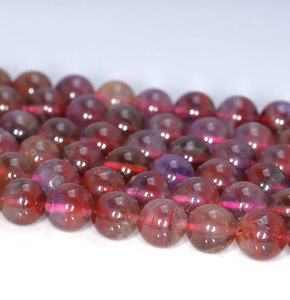 Pierre précieuse rare Auralite 23 Cacoxenite, cristal naturel, pierre de guérison, perles en vrac pour la fabrication de bijoux, brin complet, artisanat DIY - Product Image 5