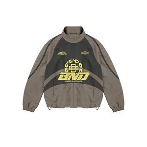 Survêtements sérigraphiés à panneau personnalisés de qualité supérieure Combinaisons de pluie unisexes à manches longues Vestes d'hiver pour hommes au prix de gros - Product Image 2