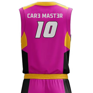 ชุดบาสเก็ตบอลดีไซน์ใหม่ ขายดี ชุดบาสเก็ตบอลเด็ก แห้งเร็ว ผลิตจากโพลีเอสเตอร์ 100% - Product Image 5