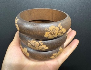 Bracelets en bois design pour femmes élégantes, bijoux naturels faits à la main, look boutique, élégants pour femmes - Product Image 2