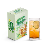 Thé instantané personnalisé OEM 3 en 1 paquets en vrac pratiques de thé du Vietnam pour café paquet de thé glacé à la pêche