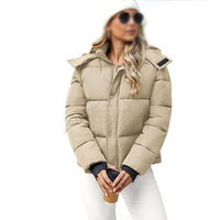 Meilleure veste matelassée pour femmes, hiver, nylon, tricotée, respirante, haute qualité