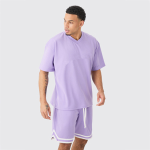 Customized High Quality Wholesale Breathable Mesh Friendly Shorts Casual Basketball Shorts 100% Polyester Mesh - Product Image 5