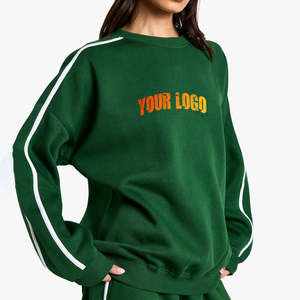 Nouvel Arrivage en Gros 2026 – Sweat à Capuche Femme 100% Coton Molletonné 300 GSM Streetwear Personnalisé Imprimé sur le Devant - Product Image 4