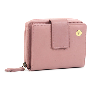 WRIZA Women's Short Genuine Leather Wallet | Lavender RFID Clutch <b>Purse</b> with 9 Card Slots ID Window Zipper Coin Pocket Daily Use - Product Image 1