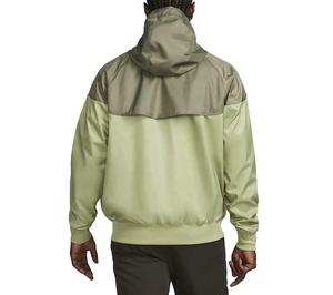 Veste coupe-vent réfléchissante en polyester pour homme avec impression de logo personnalisée, imperméable, pour activités de plein air - Product Image 2