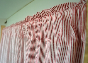 Cortina con Estampado de Rayas Verticales, Tela de Algodón para Ventanas, Decoración para Dormitorio y Sala de Estar, Longitud Personalizada, Proveedor Mayorista - Product Image 5