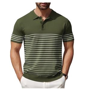 Camisetas polo para hombre de algodón 100% orgánico, sostenibles, de la mejor calidad, antiarrugas, tallas grandes, nuevas y a la moda. - Product Image 2