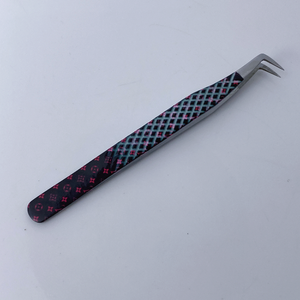 Pinzas para Pestañas Curvas Personalizadas de Fibra de Acero Inoxidable de Marca Privada Premium 2026, Pinzas para Cejas y Pestañas Postizas en Venta - Product Image 5