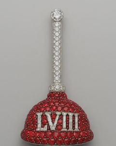 จี้เพชรโมอิสซาไนต์ VVS สไตล์ฮิปฮอป เงินแท้ 925 ชุบทอง เครื่องประดับหรูหราแบบฝังเพชร  จี้สลักชื่อหรืออักษรย่อตามสั่ง - Product Image 1