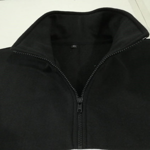 Sudadera de Forro Polar de Cuello Alto con Cremallera, Diseño Color Block, Tres Tonos, Estilo Urbano Casual, Sin Capucha, para Hombre - Product Image 5