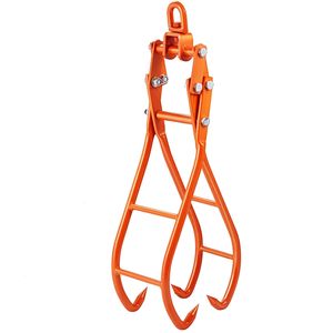 Gancio a 4 artigli da 36 pollici per legname, capacità 1500 kg, pinze in acciaio per sollevamento tronchi, pinze girevoli per trattori - Product Image 1