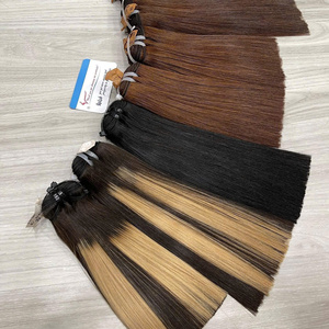 PRODUIT EXCEPTIONNEL ! ! Extensions de cheveux en mèches lisses, couleur ombrée, tissage machine, prêtes à être expédiées, haute qualité - Product Image 2