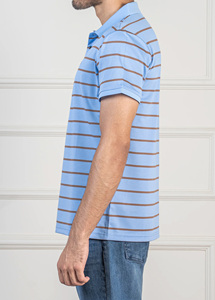 Polo Casual Vintage de Verano para Hombre, Camiseta Bordada de Manga Corta, Tejido Transpirable con Diseño Impreso para Negocios - Product Image 4