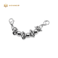 HONMEO Plaque de Marque Métallique Tendance en Alliage de Zinc, Portable, avec Logo Personnalisé, pour Accessoires de Sac à Main, Étiquette Métallique