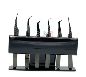 ชุดแหนบสแตนเลสสำหรับต่อขนตา ปลายแหลมพิเศษ รับทำโลโก้ตามสั่ง (OEM) - Product Image 1