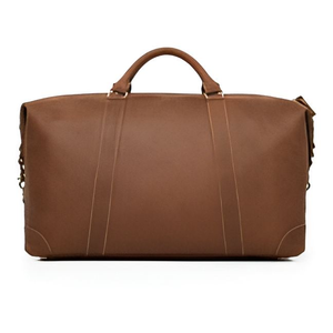 Maleta de Viaje Ligera de Cuero, Informal, con Ruedas, para Cabina, Resistente, para Fines de Semana, Vacaciones, Viajes Compactos - Product Image 2