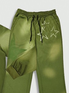 High Quality Custom Logo Heavyweight <b>Vintage</b> Acid Washed Hoodies and Sweatpants Men <b>Tracksuit</b> - Product Image 3