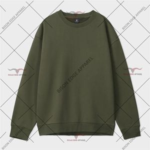 Sudadera de Forro Polar Suave Premium Unisex con Cuello Redondo, Mezcla de Algodón, Oversize, Informal, Cálida para Invierno - Product Image 5
