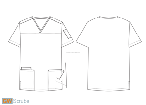 ชุดขัดผ่าตัดผ้าเรยอนโพลีสแปนเด็กซ์สำหรับผู้ชายชุดขัดผ่าตัดทำโลโก้ได้ตามต้องการ - Product Image 6