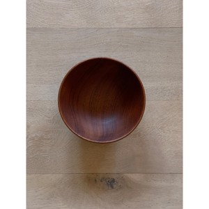 Handcrafted Teak <b>Wood</b> Bowl Wholesale | Artisan Carved Serving Bowl India - Product Image 3