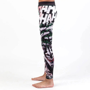 Leggings de BJJ Unisex de Poliéster/Spandex con Impresión Digital Personalizada de Alta Calidad, Ligeros, Transpirables y de Secado Rápido, 220g - Product Image 3