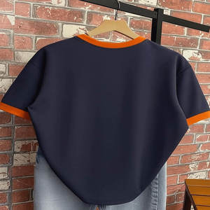 Camisetas de Manga Corta de Algodón Lisas al por Mayor, Venta Caliente, Impresión de Logotipo, Suministro Saludable al Tacto, Camisetas de Hombre de Buena Calidad - Product Image 4