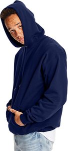 Custom Embroidered Logo Pullover <b>Sweatshirt</b> for <b>Men</b> and Women with Pocket Solid Color Regular Fit Autumn Fashion Wear - Product Image 4