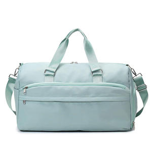 Sac de voyage de grande capacité pour vêtements avec compartiment à chaussures, séparation sec/humide, sac de sport en polyester, sacs de fitness pour femmes - Product Image 2