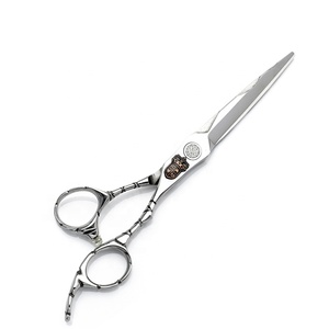 Ciseaux de barbier professionnels de qualité supérieure, 6 pouces, en acier inoxydable 440C, pour droitiers, pour coiffeurs professionnels - Product Image 1