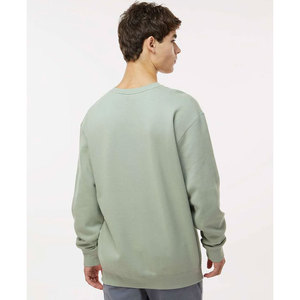 Men's Oversized Winter Sweatshirt Trendy Drop Shoulder Heavy Fleece Crewneck Loose Fit Pullover <b>Jumper</b> Top Sweatshirt - Product Image 3