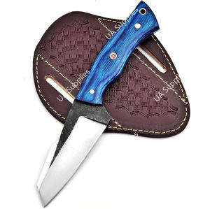 Cuchillo de Supervivencia Táctico de Acero al Carbono de Grado Industrial, Forjado a Mano, de Alta Calidad, con Hoja Fija para Caza y Camping, Pakka OEM - Product Image 1