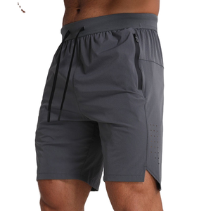 Shorts de sport pour hommes, séchage rapide, respirants, avec poche zippée, pour la course et l'entraînement, personnalisables avec logo OEM - Product Image 6