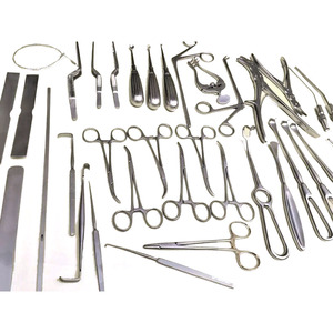 Juego de Instrumentos Quirúrgicos Ortopédicos para Columna Vertebral, 38 Piezas, Acero Inoxidable, Craniotomía, Personalizado, Manual, Reutilizable, Alta Calidad - Product Image 1