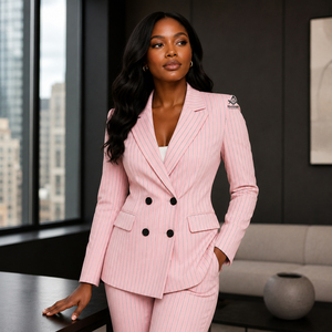 Heritage Masonic Regalia Greek Apparel <b>Women</b> Delta Sigma Business Blazer Coat Sorority Fraternity Cotton Polyester Coat - Product Image 2