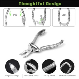 Nail Cuticle Nipper Scissors Stainless Steel Baby Child Professional Manicure Colorful Clipper Dead Skin <b>Remover</b> Pedicure Pliers - Product Image 3
