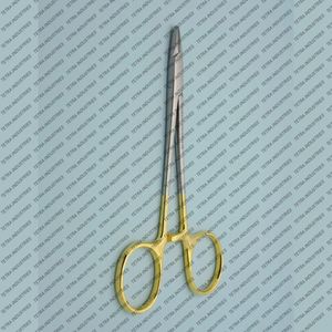 Porte-aiguille chirurgical allemand de qualité TC Derf, 4,75 pouces, manuel, en acier inoxydable, instrument chirurgical certifié CE - Product Image 6