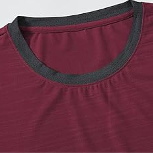 Men's Summer Casual 2-Piece <b>Set</b> Crew Neck T-Shirt Shorts Solid Color Breathable <b>Knitted</b> Cotton Workout Wear - Product Image 3