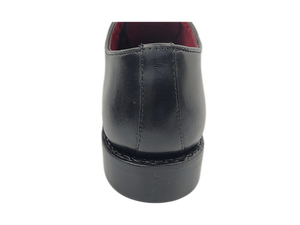 Zapatos Oxford de Vestir para Hombre, de Cuero Negro, con Punta en Pico, con Cordones, para Oficina y Carrera Profesional, Color Sólido, Suela de Goma, para Todas las Temporadas - Product Image 3