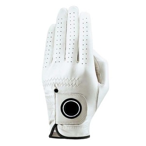 2026 Black Leather Golf <b>Glove</b> Left Hand Full Finger Non Slip Hook And Loop Closure Unisex Breathable <b>Moisture</b> Wicking - Product Image 2
