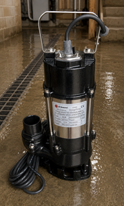 Pompe submersible monophasée SS Samson V450 pour eaux usées, sortie 1-1/2 pouce, en acier inoxydable, pour traitement des eaux usées - Product Image 6