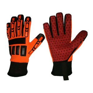 Guantes de seguridad TPR recién llegados, transpirables, de material suave, de alta protección para las manos, con un diseño único a bajo precio. - Product Image 6