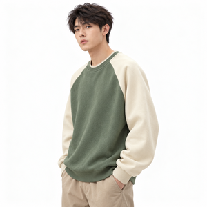 <b>Vintage</b> washed <b>oversized</b> <b>sweatshirt</b> with detailed embroidery soft fabric and relaxed fit perfect for modern streetwear fashion - Product Image 3