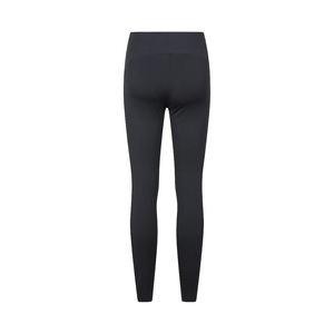 Leggings de yoga taille haute pour femmes, couleur unie, sans couture, pantalon de fitness noir en Spandex et Nylon, extensible dans les quatre sens - Product Image 4