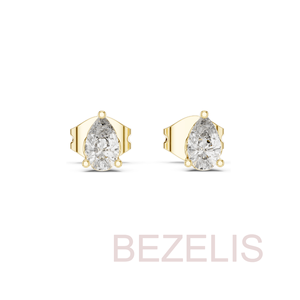 Pendientes de Diamantes HPHT Cultivados en Laboratorio, Corte Pera, Joyería Premium, Joyería Fina, Regalo de Novia, Accesorio de Lujo, Certificado - Product Image 2