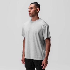 <b>Men's</b> Performance T-Shirt for Workout Gym Training Quick-Dry Athletic Sports Tee 100% Cotton Moisture-Wicking Worsted - Product Image 3