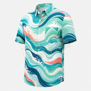 Chemises de plage pour hommes de haute qualité, mode nouvelle arrivée, style estival, fabriquées au Pakistan, confortables - Product Image 3